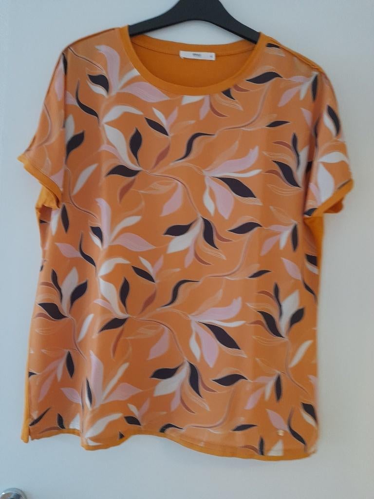 T-shirt dames Brax, Brax, Maat 42/44 (L), Nieuw, Oranje