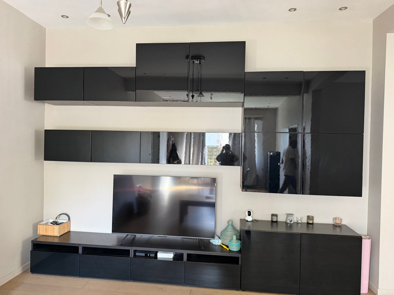 Tv meubel ikea, Ophalen, Overige materialen, Gebruikt, 200 cm of meer