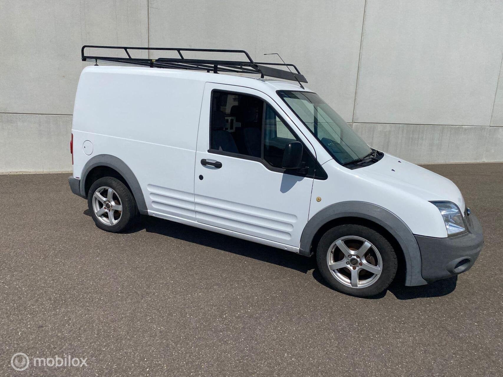 Ford Transit Connect AIRCO EURO 5 € 3250,- +21% BTW/ TAX, 4 cilinders, Wit, Grijs, 2 zetels