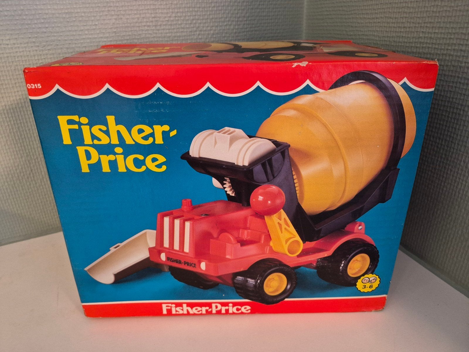 Fisher-Price cement maker 1985 ongeopende doos!, Enlèvement ou Envoi