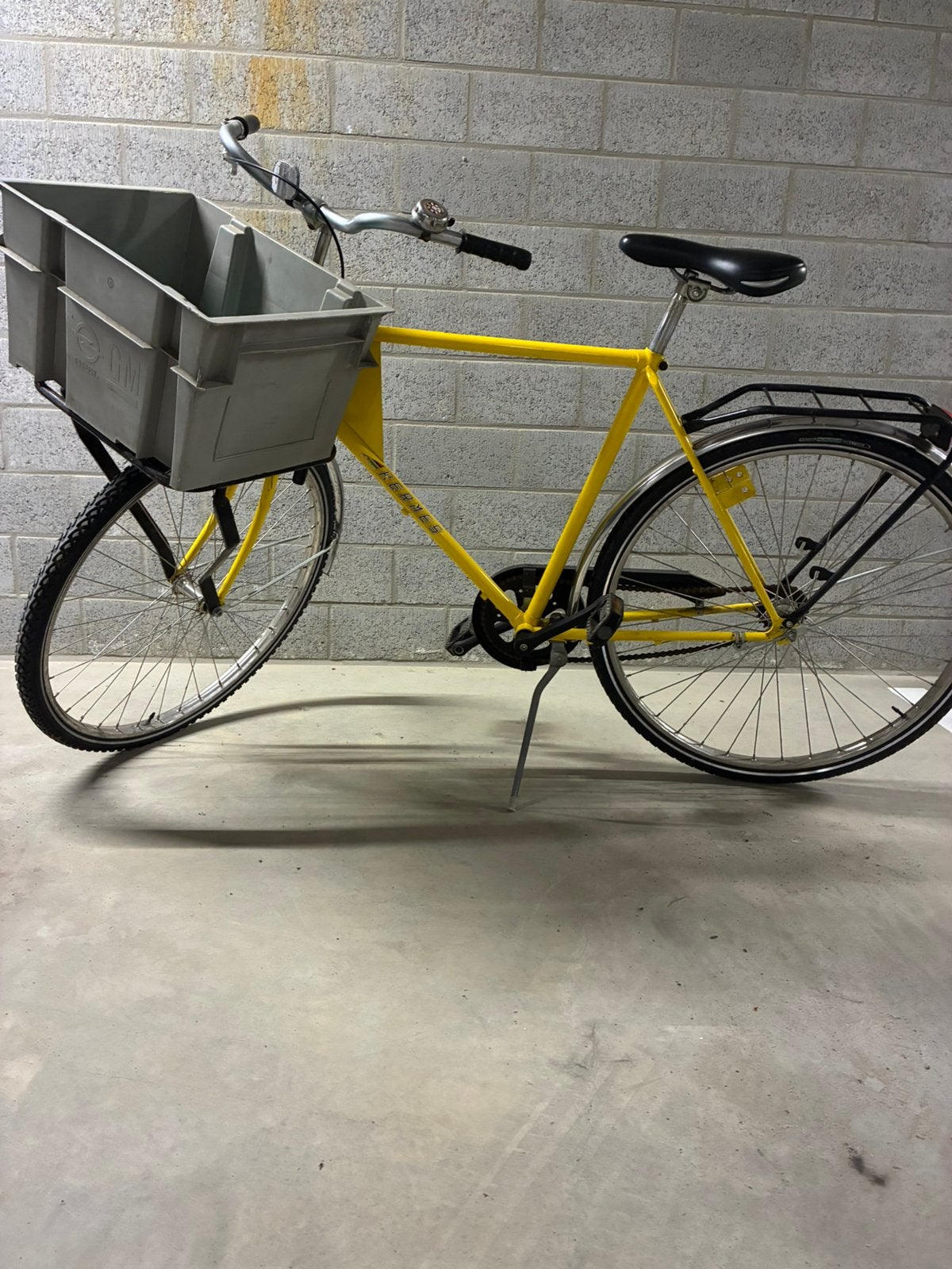 Fabrieksfiets Opel General Motors, Ophalen