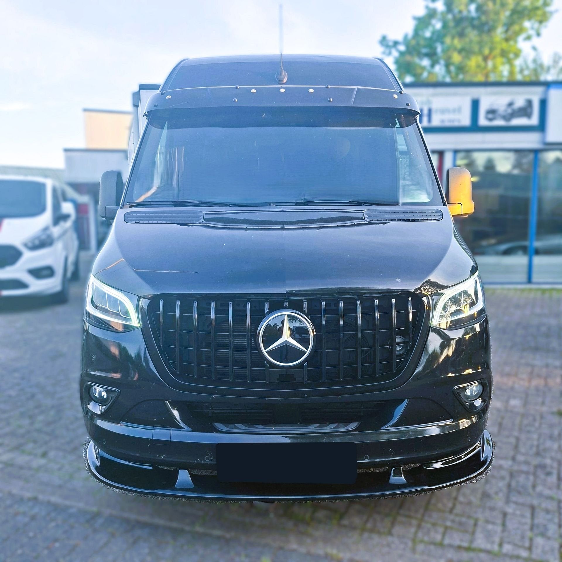 AMG grill zwart - zwart Mercedes Sprinter 2018 - 2025, Enlèvement ou Envoi, -, -, -