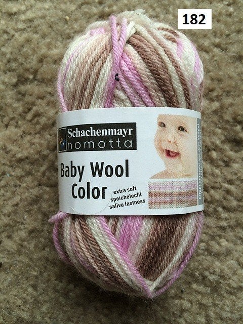 SMC Baby Wool Color coloris 182, Enlèvement ou Envoi, Neuf, Tricot, Laine ou Fils