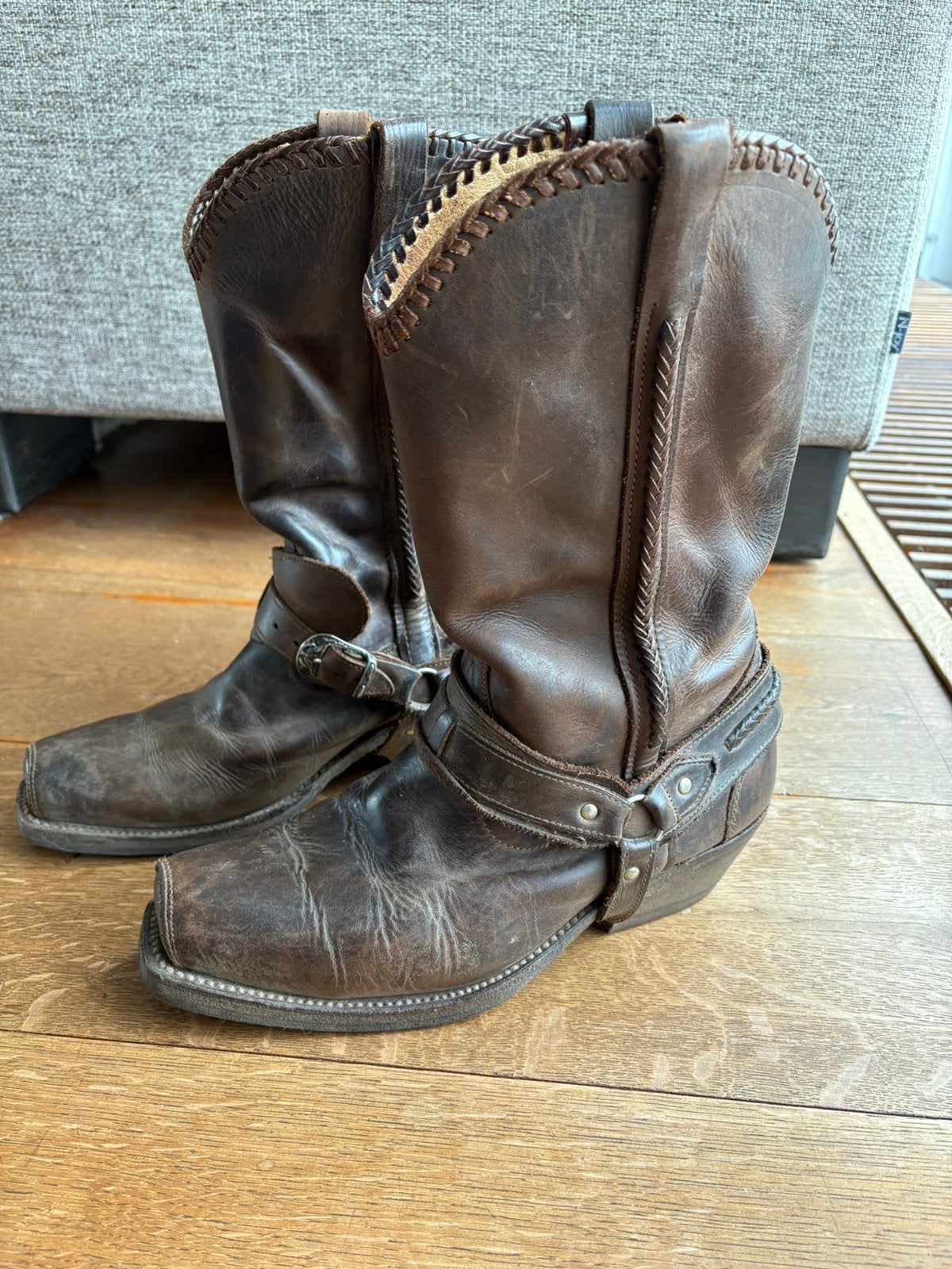 Cowboylaarzen Loblan mt 44 bruin slechts 39 euro, Vêtements | Hommes, Bottes, Enlèvement ou Envoi, Brun, Porté