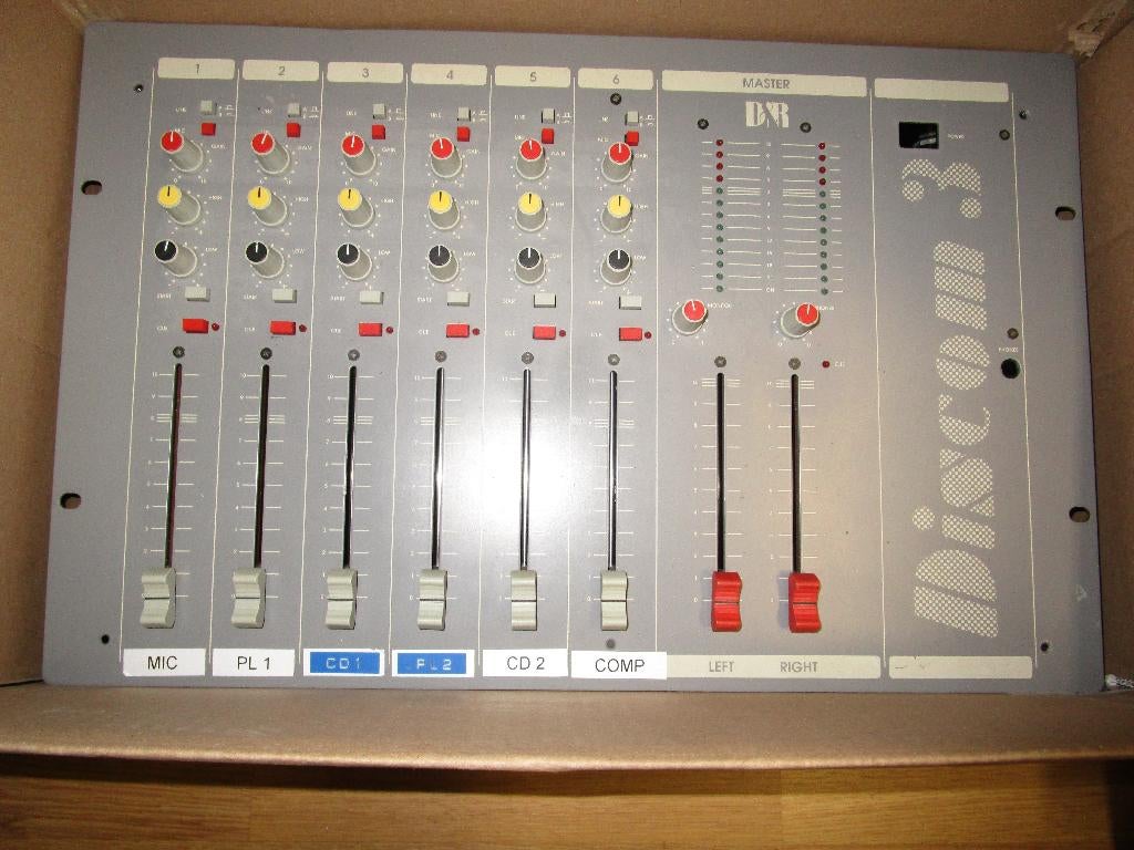 discom 3  audio mengpaneel, Ophalen of Verzenden, Gebruikt, Overige merken
