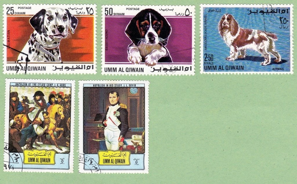 ULMM AL QIWAIN (Arabisch emiraat), Ophalen of Verzenden, Gestempeld