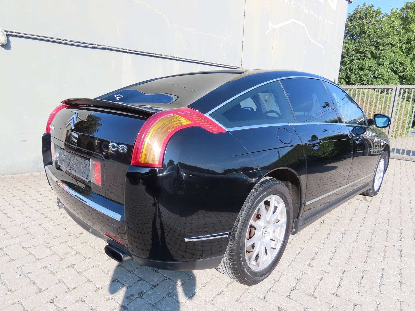 Citroën C6 C6 3.0 HDi V6 Exclusive FAP (bj 2010, automaat), Zwart, C6, Zwart, Leder