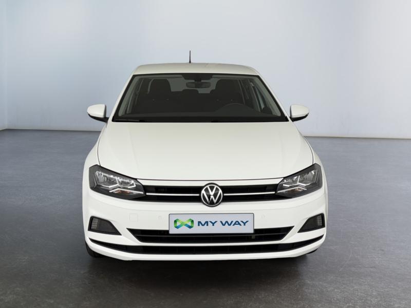 Volkswagen Polo Comfortline*GPS*Carplay*Capteurs Av/Ar*Clim, Euro 6, 95 pk, Wit, Bedrijf
