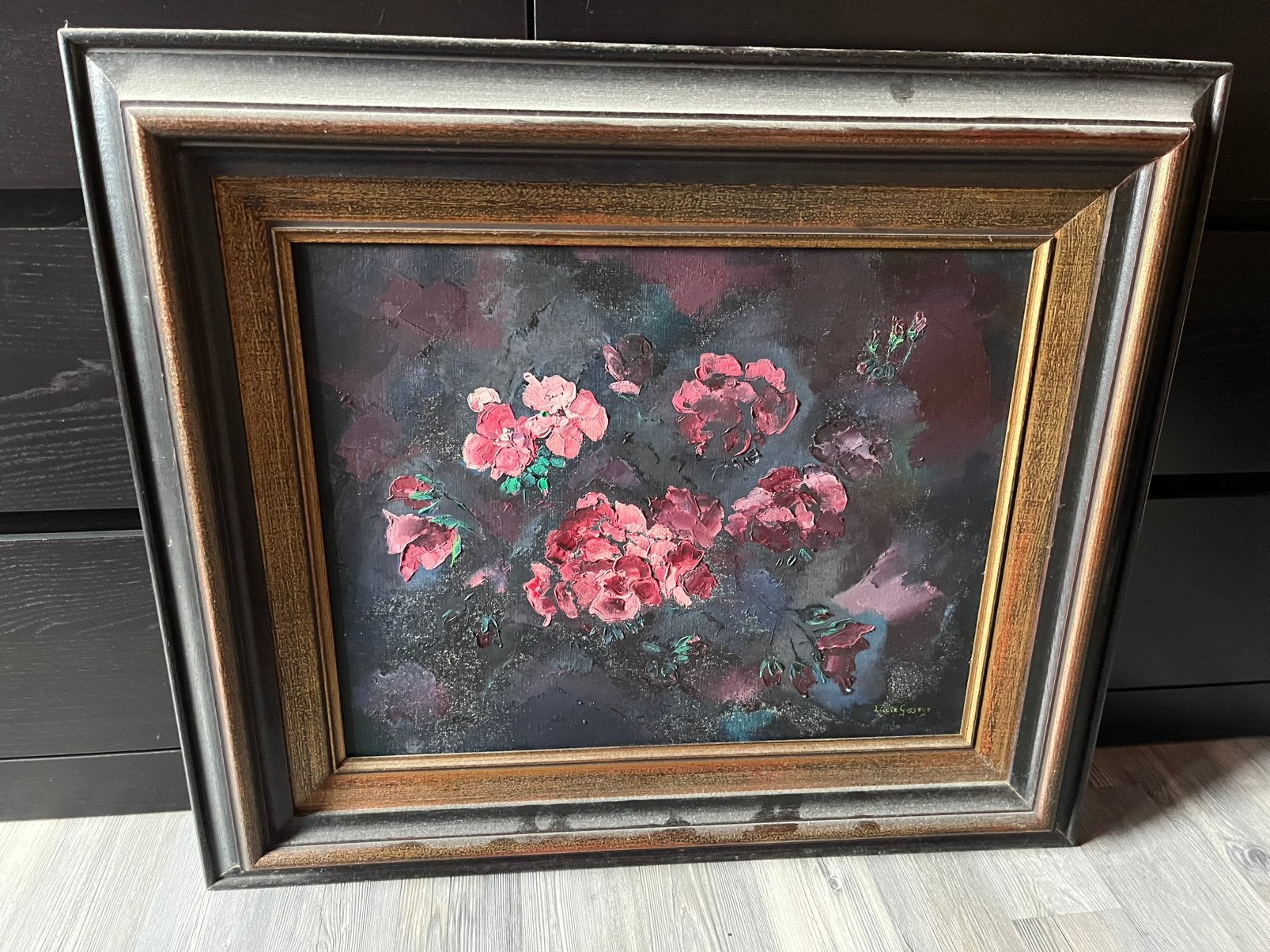 Oud schilderij, Ophalen