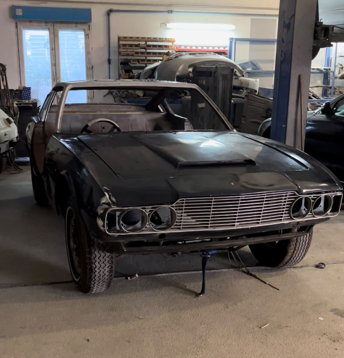 Austin, Martin, DBS 1969 compleet project met alle, Auto's, Automaat, 4 zetels, Achterwielaandrijving, Zwart