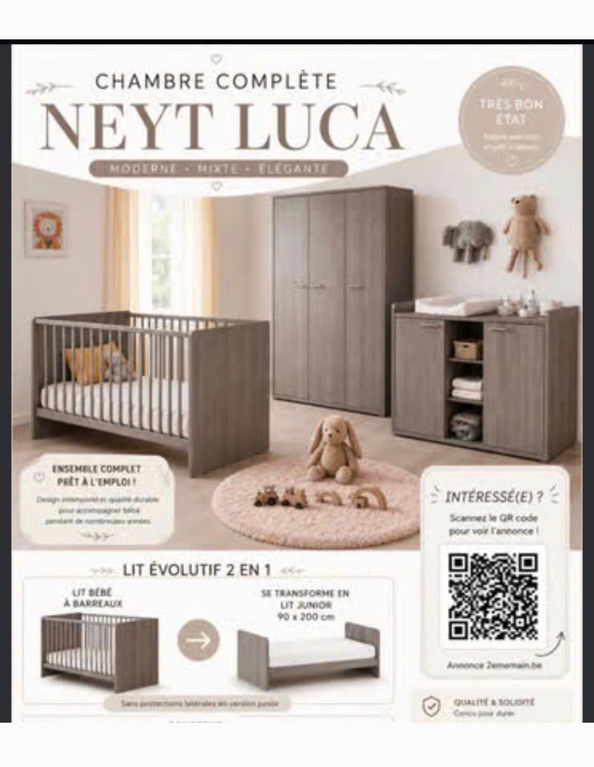 Baby/tienerkamer Luca, Kinderen en Baby's, Ophalen, Zo goed als nieuw