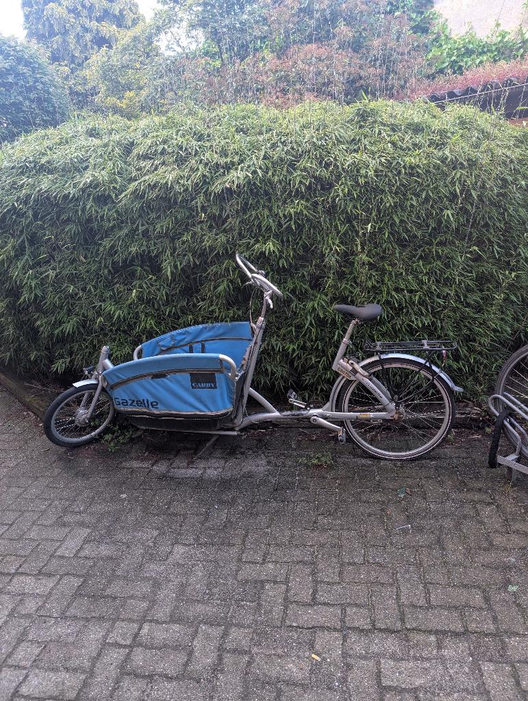 Gazelle Cabby bakfiets, Fietsen en Brommers, Ophalen, Gebruikt, Gazelle