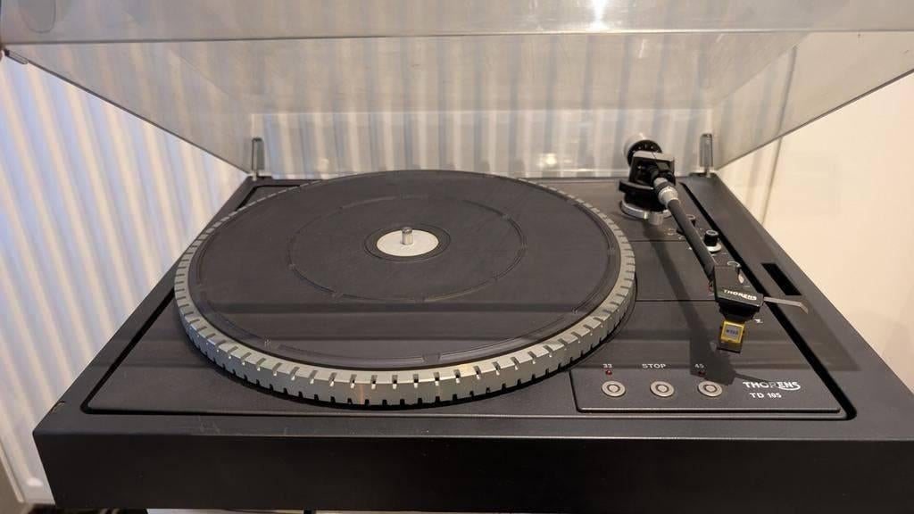 Thorens TD 105 halfautomaat platenspeler, Ophalen, Gebruikt, Automatisch, Thorens