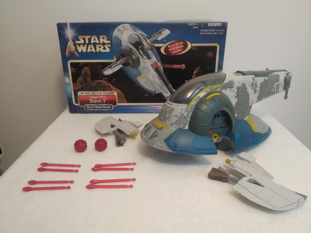 2 Star Wars-schepen van het merk Hasbro, Verzamelen, Ophalen, Zo goed als nieuw, Replica
