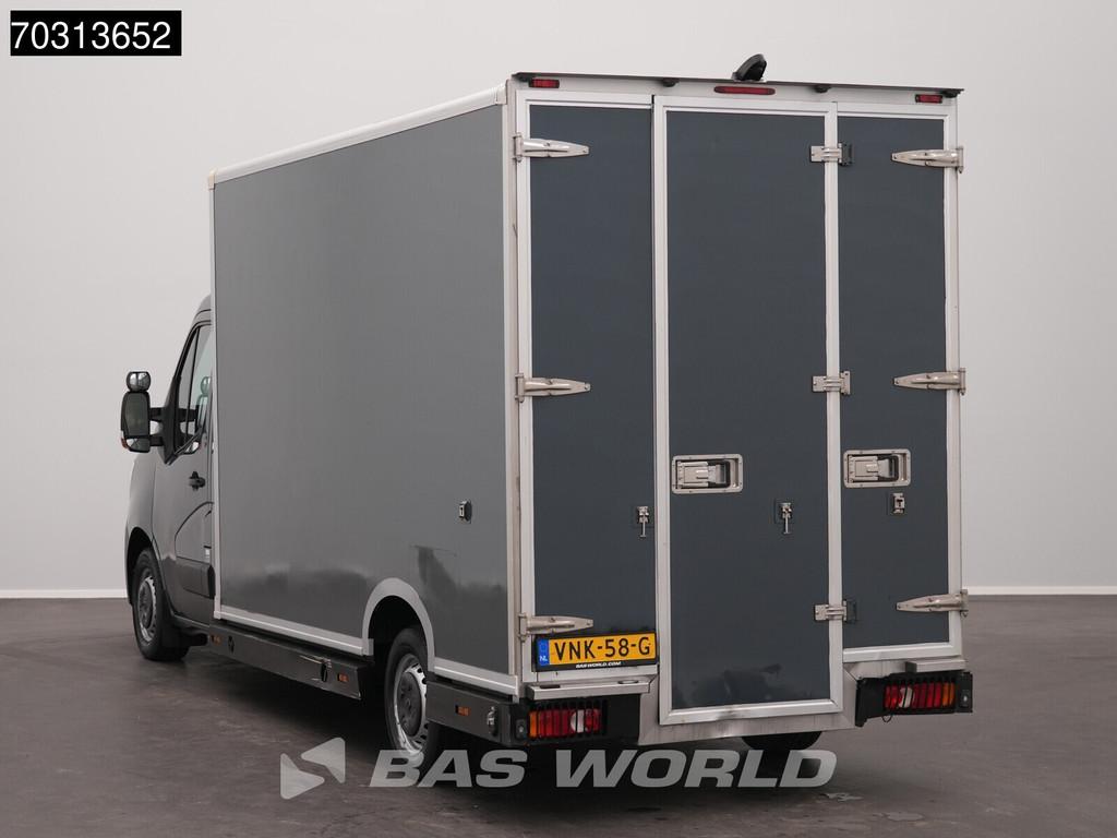 Renault Master 150PK Luchtvering Automaat Bakwagen LED Airco, Auto's, Bestelwagens en Lichte vracht, Automaat, 2443 kg, Stof, Gebruikt