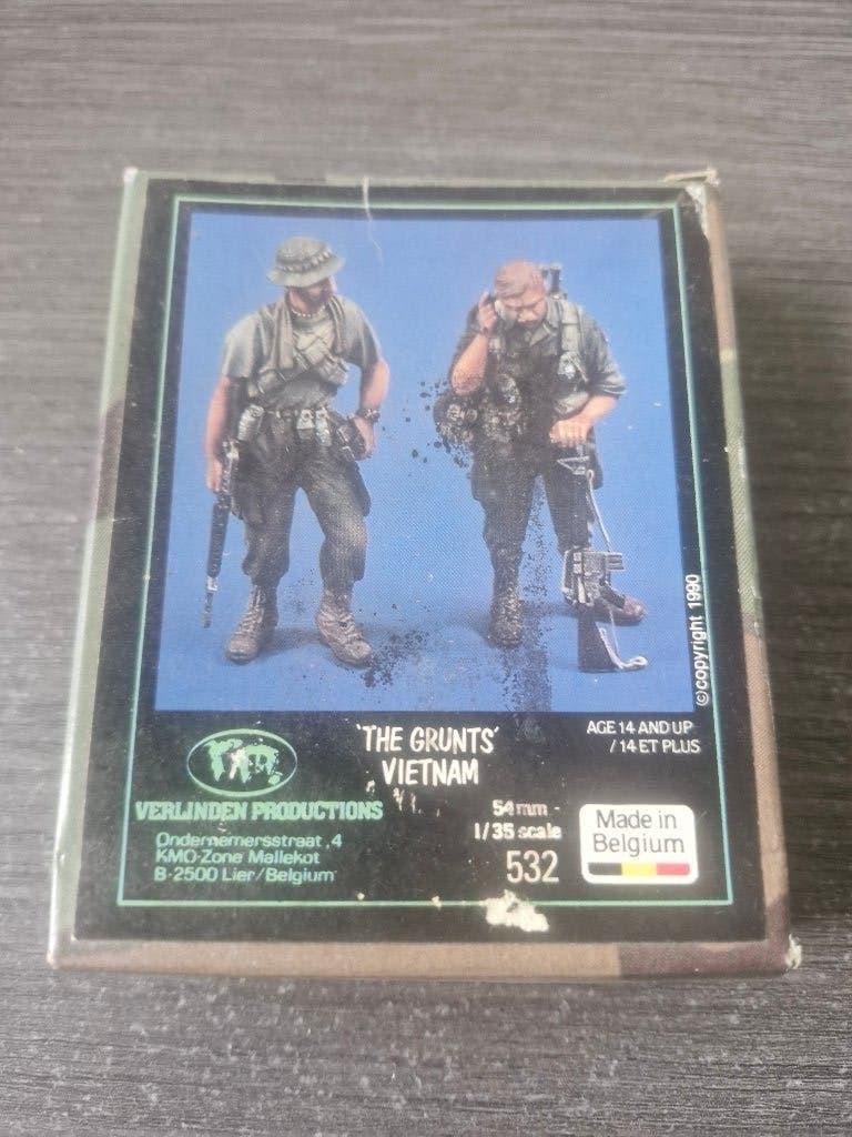 Verlinden 1/35 The Grunts Vietnam 2 figs., Ophalen of Verzenden, Nieuw, 1:35 tot 1:50, Figuur of Figuren