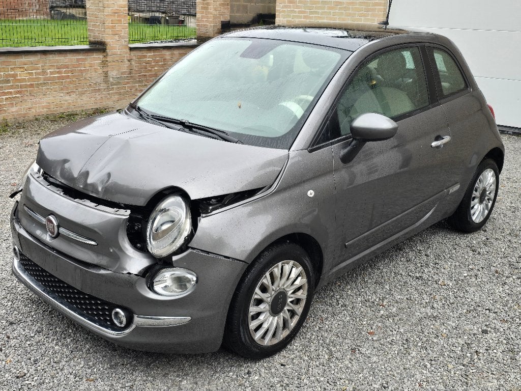FIAT 500 1.0 i HYBRID 2020/AIRCO/NAVI/PIANO DAK/60.000 KM, Auto's, Bluetooth, Overige bekleding, Bedrijf, Handgeschakeld