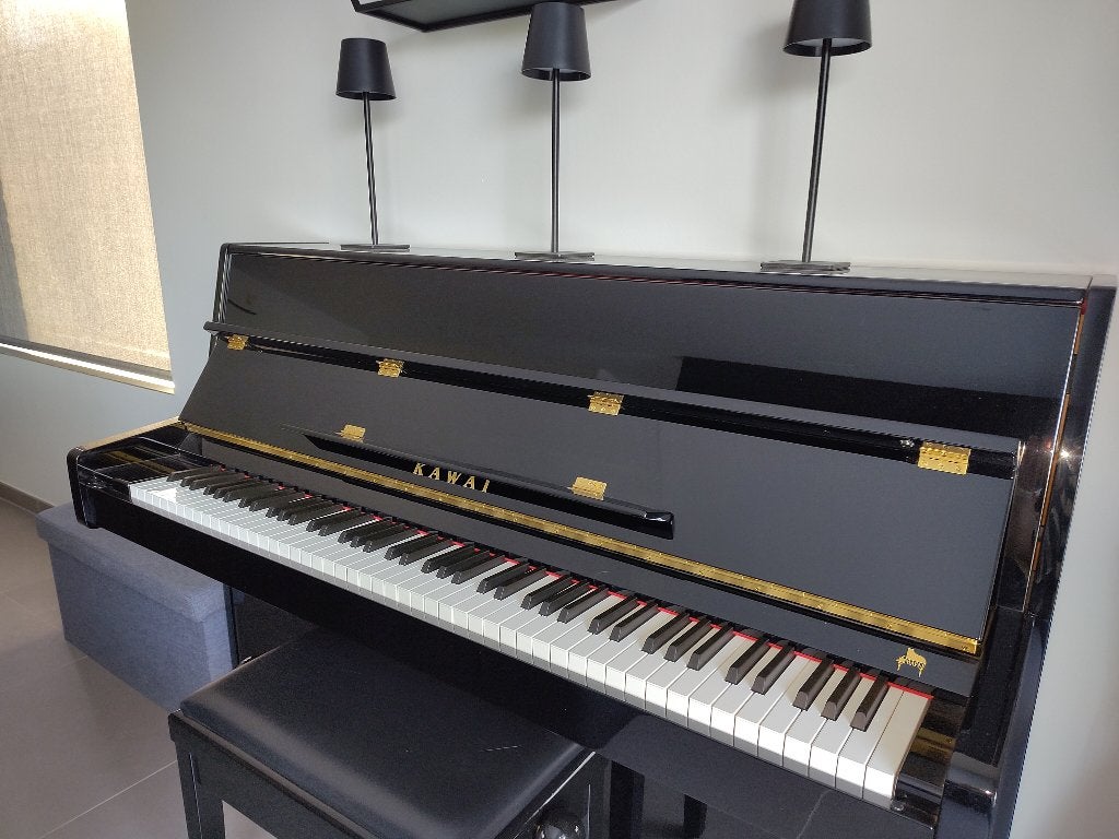 Piano Kawai K15E, Ophalen, Zwart, Zo goed als nieuw, Piano