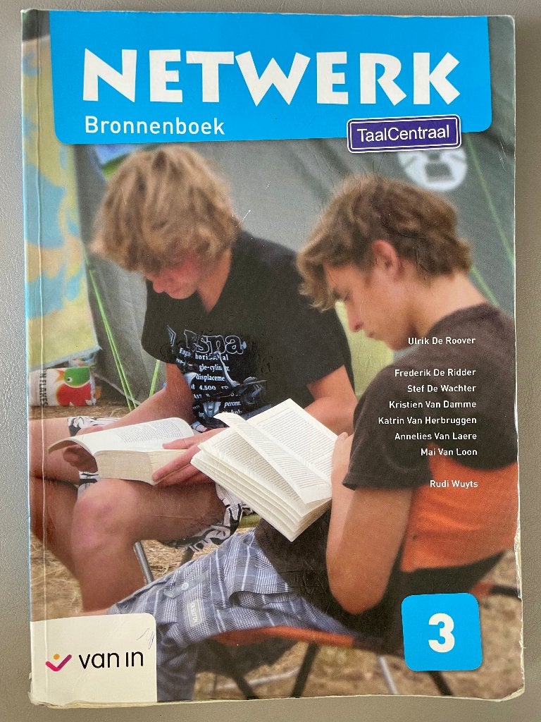 Netwerk TaalCentraal 3 Bronnenboek, Livres, Livres scolaires, Néerlandais, Utilisé, Secondaire, Enlèvement