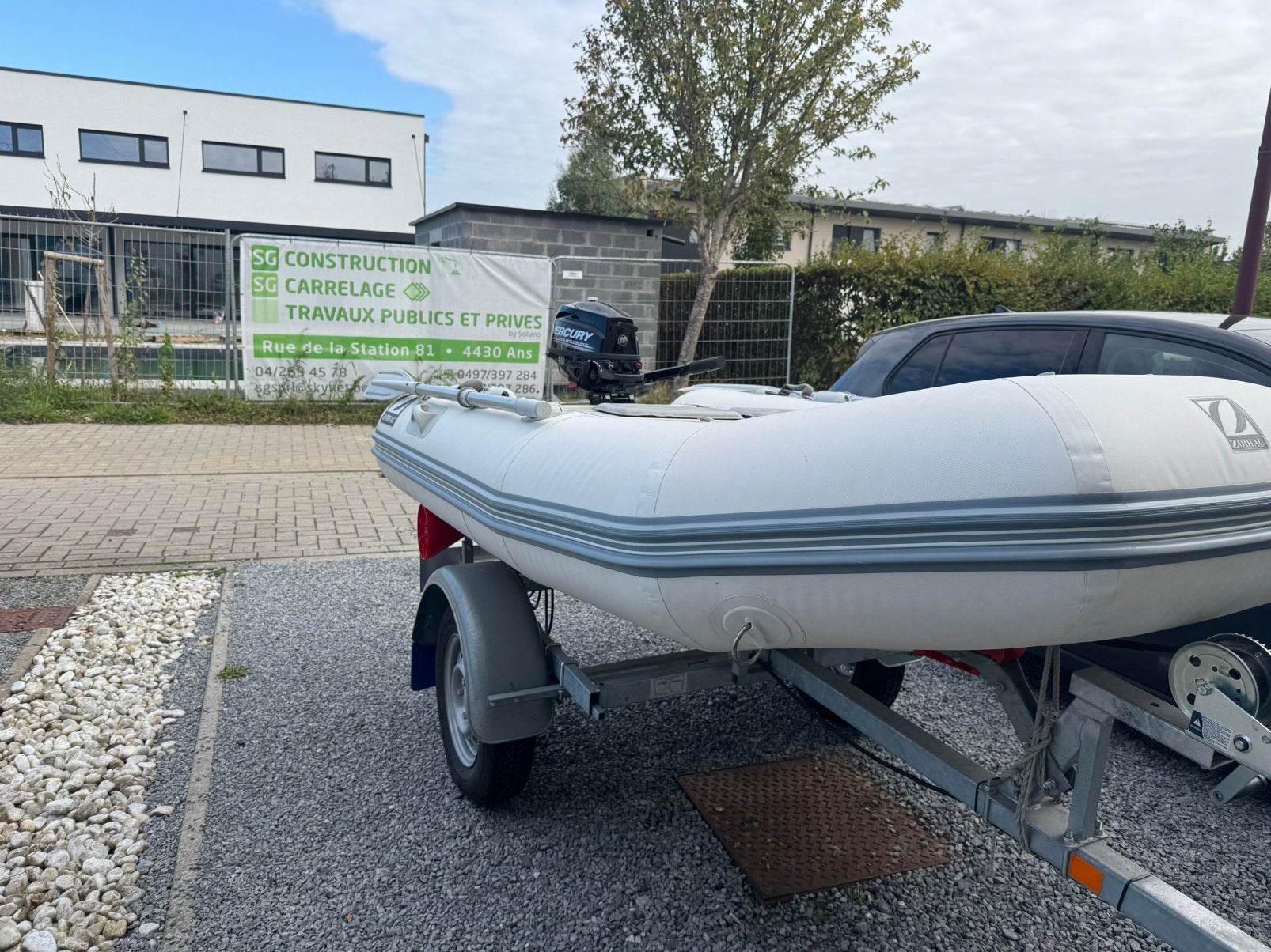 Zodiac Rib, 4 pk, Inclusief motor, 3 m, Ophalen