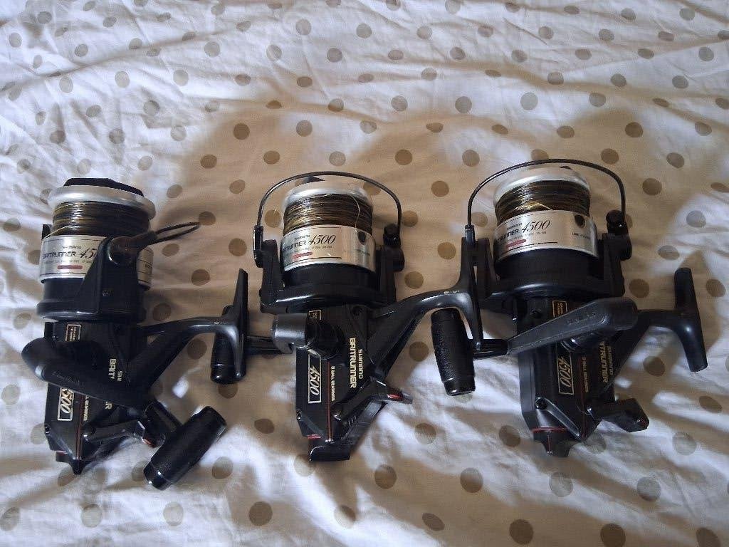 karper molens shimano 4500, Ophalen, Gebruikt
