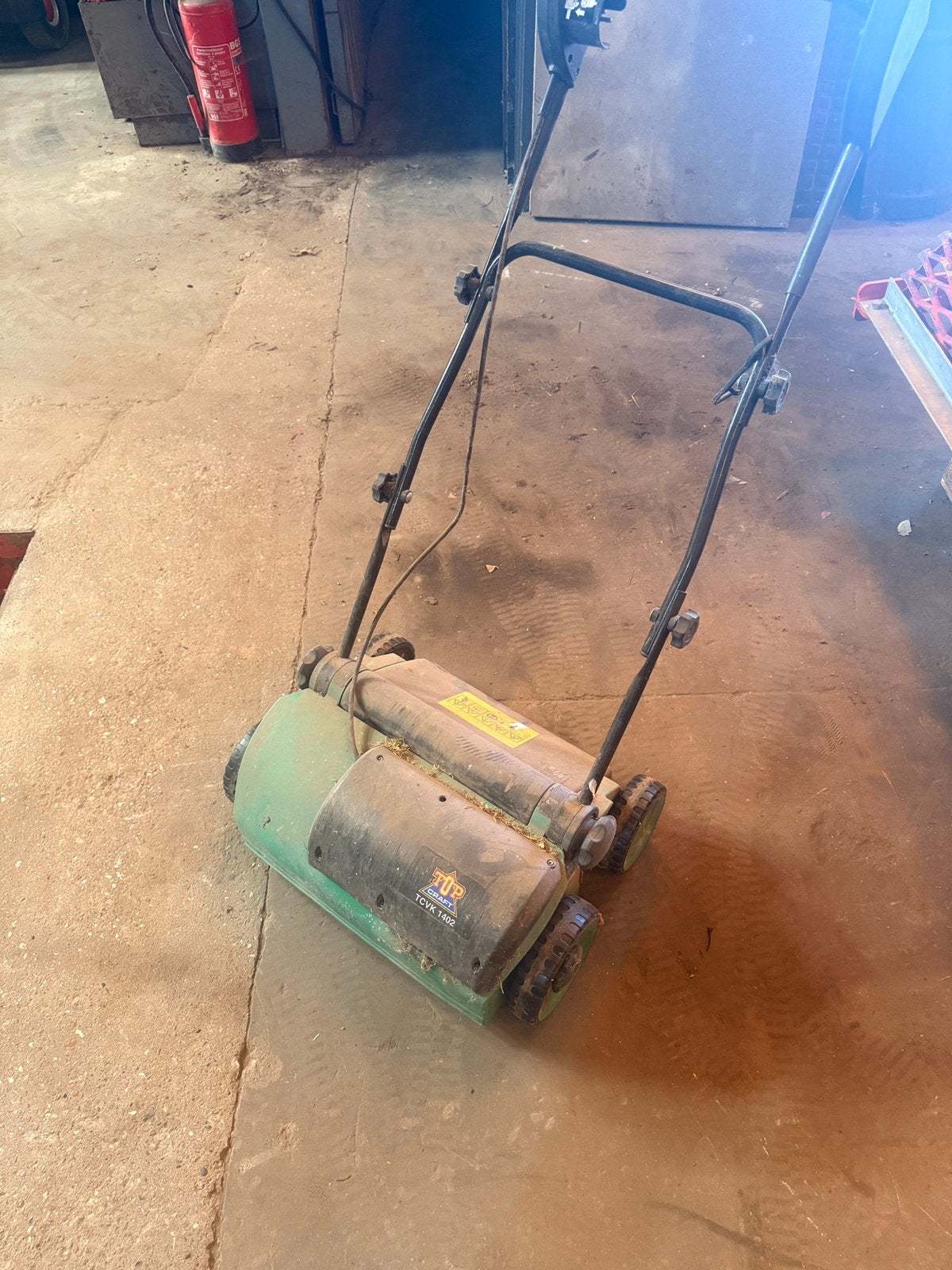 Elektrische verticuteermachine, Enlèvement, Comme neuf