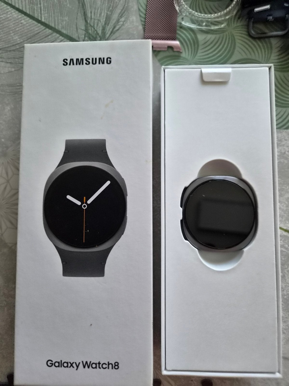 samsung galaxy smartwatch, Handtassen en Accessoires, Smartwatches, Ophalen, Conditie, Zwart, Zo goed als nieuw