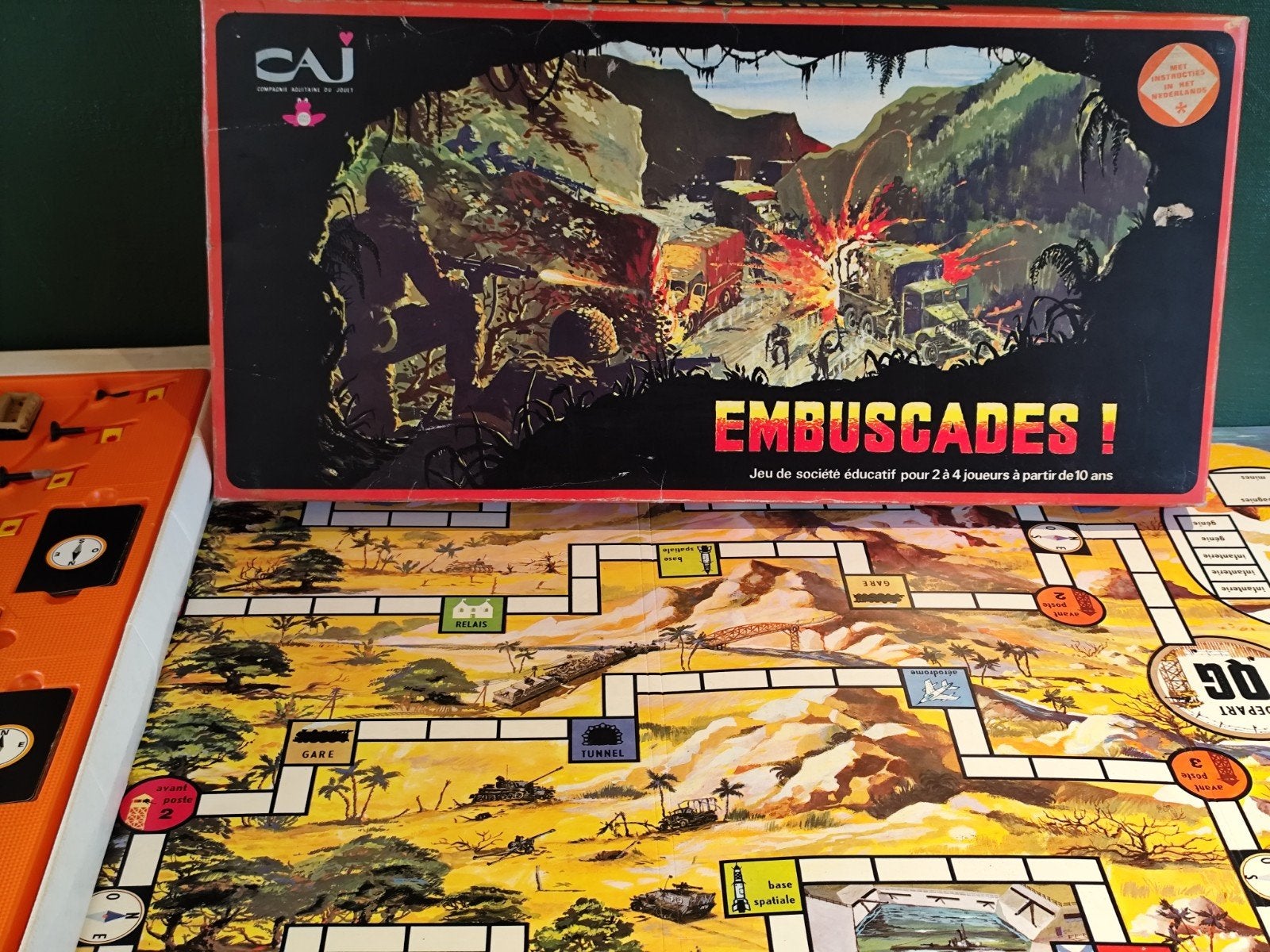Jeu vintage 1970 EMBUSCADES ! CAJ 1944 WW2, Hobby & Loisirs créatifs, Jeux de société | Jeux de plateau