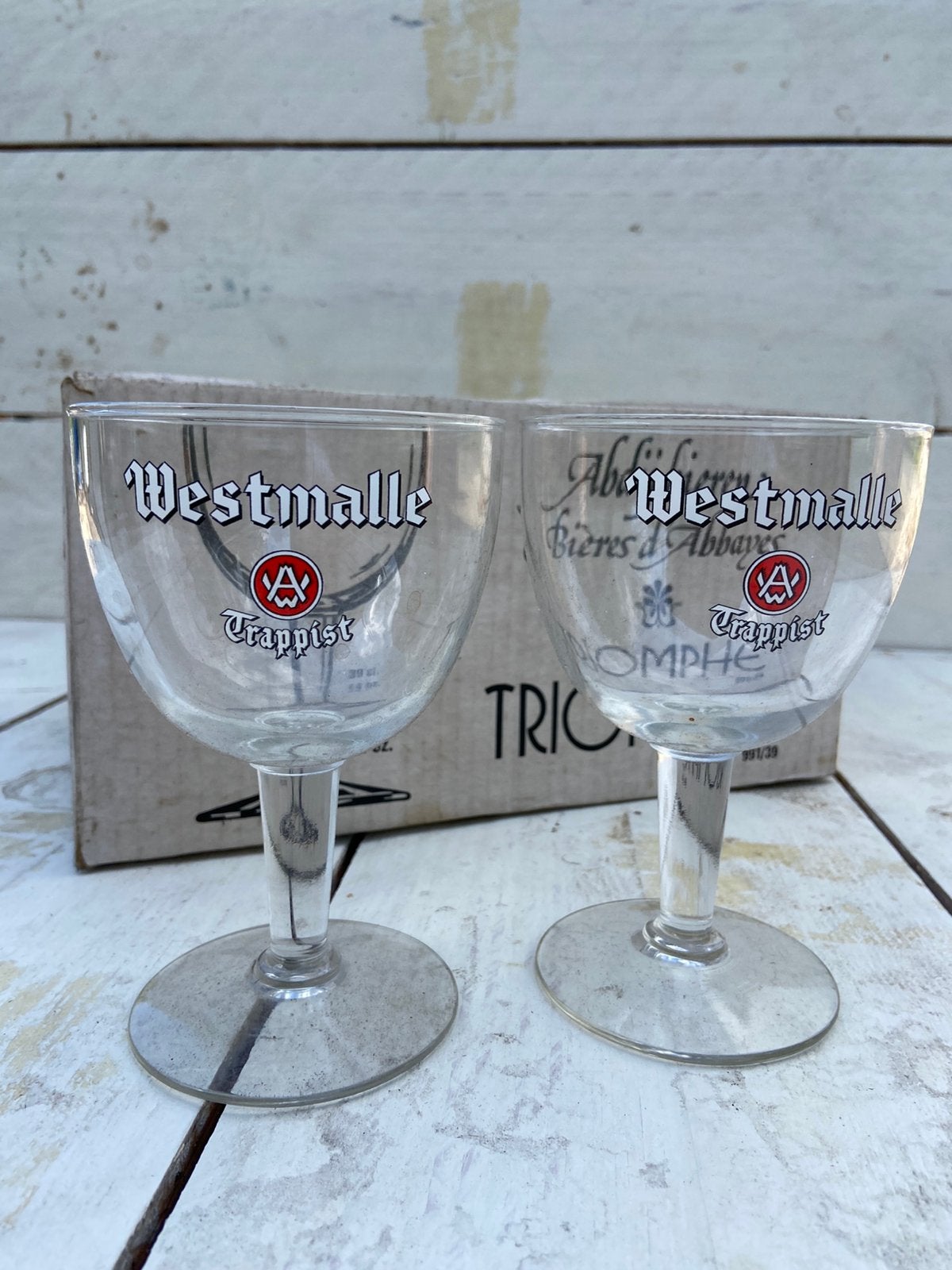 Verres à dégustation Westmalle - 12 pièces, Enlèvement, Comme neuf
