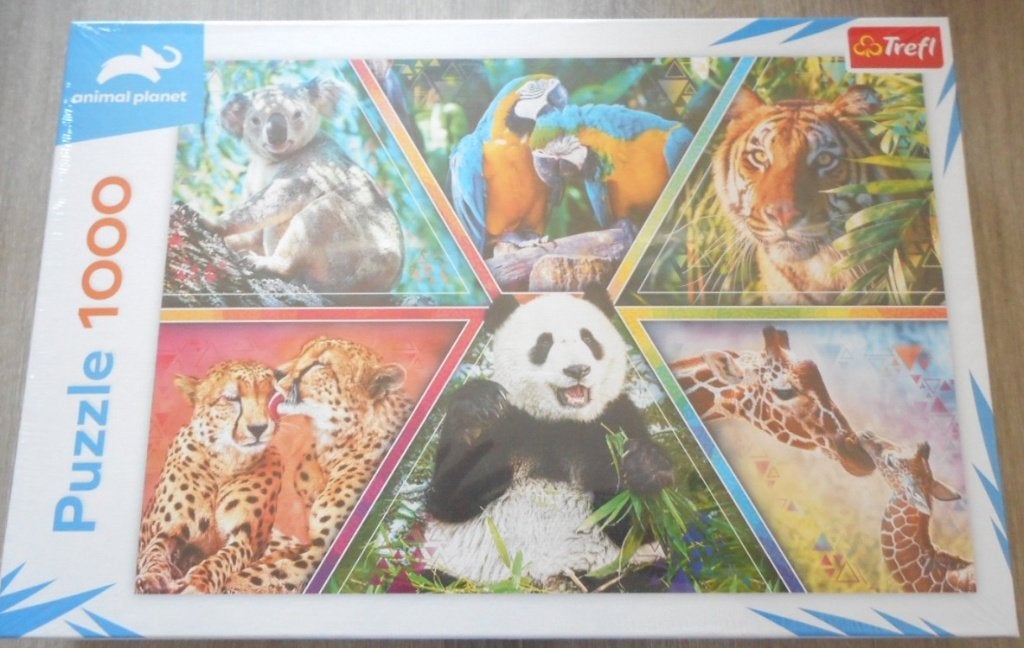 trefl puzzel 1000 stukjes animal kingdom., Hobby en Vrije tijd, Ophalen of Verzenden, Nieuw