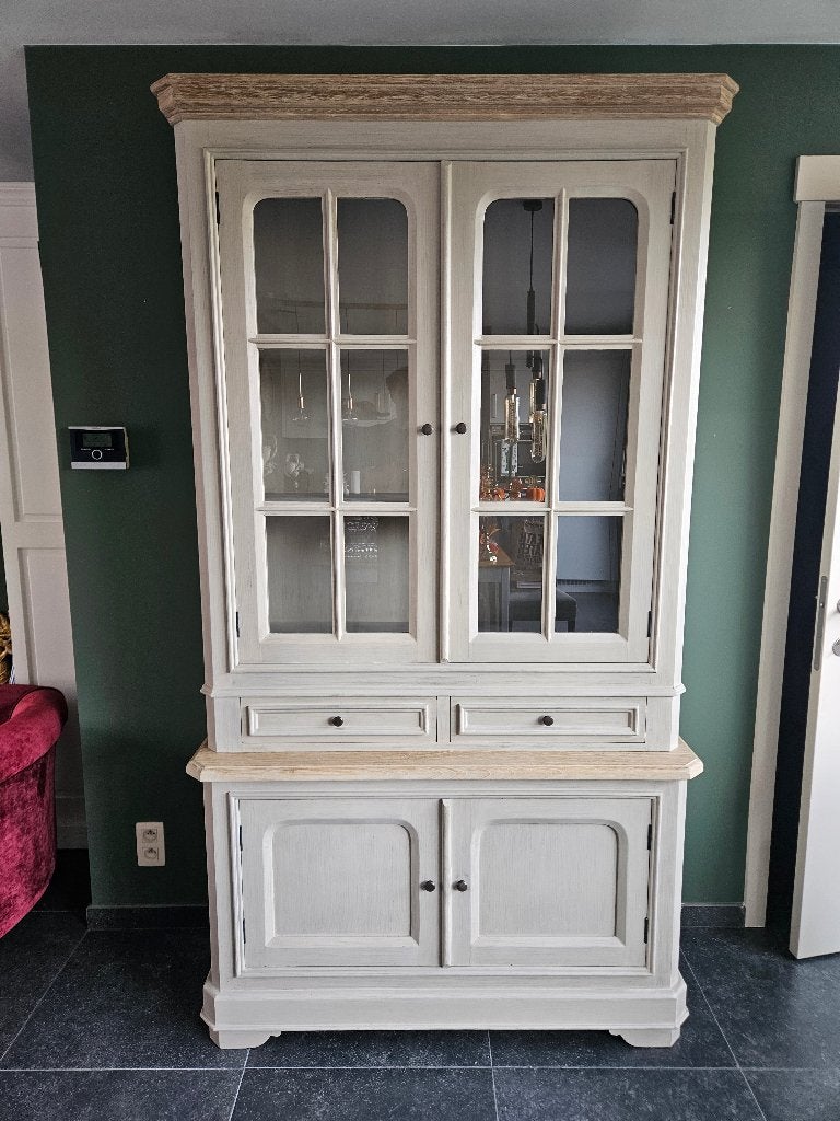 Meuble de buffet rural en chêne, 25 à 50 cm, Comme neuf, Enlèvement, 200 cm ou plus