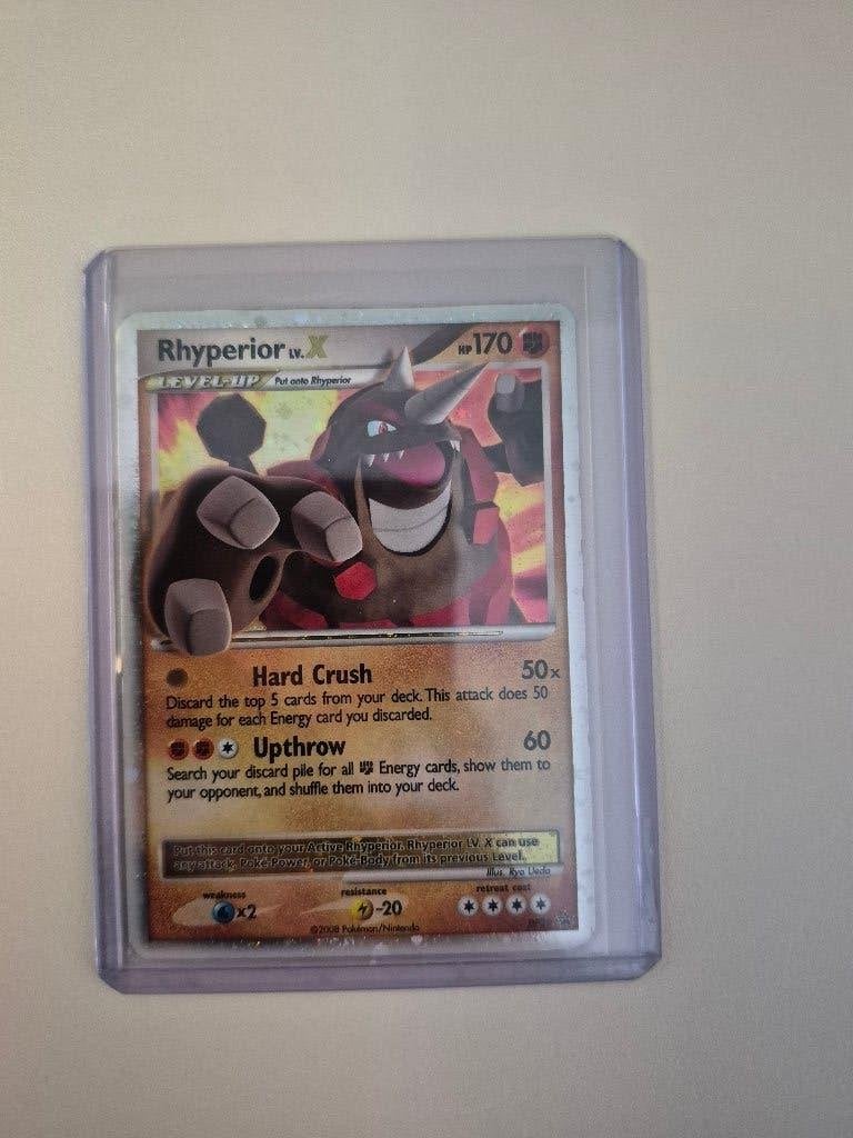 Rhyperior LV X, Enlèvement ou Envoi