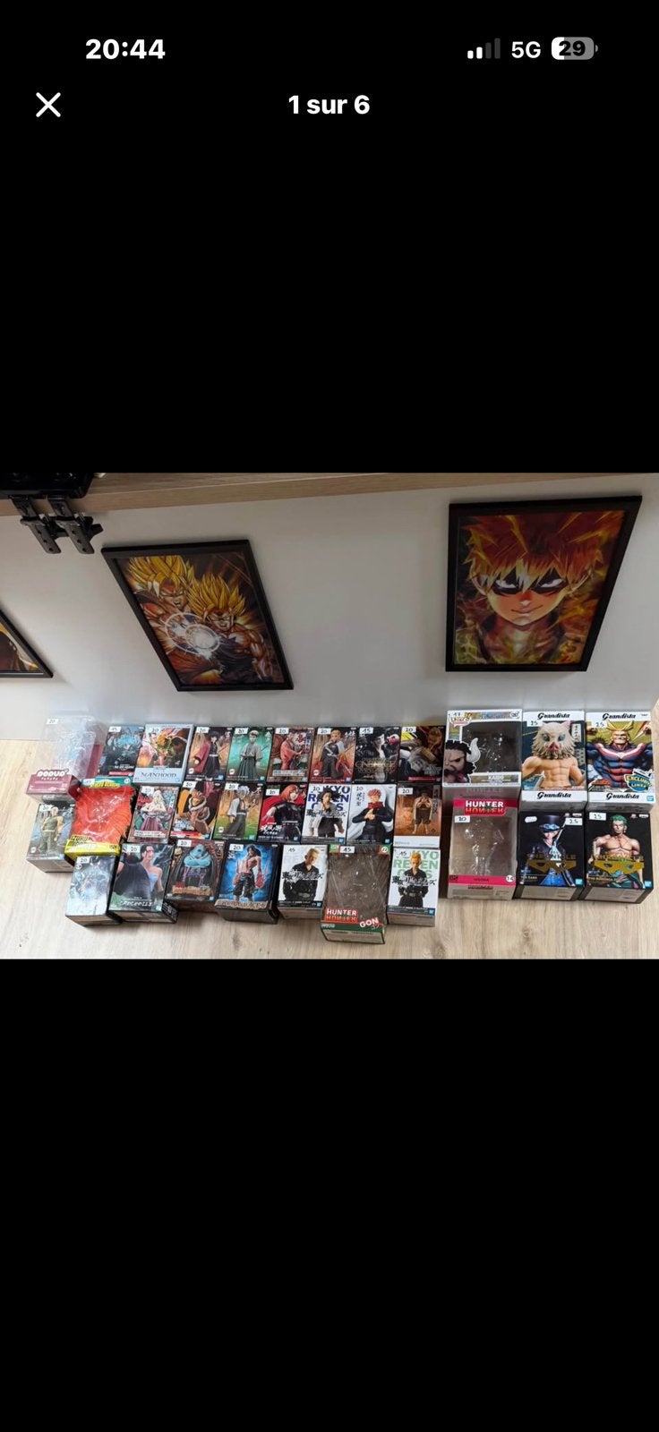 Lot de figurine anime, Hobby & Loisirs créatifs, Enlèvement, Neuf
