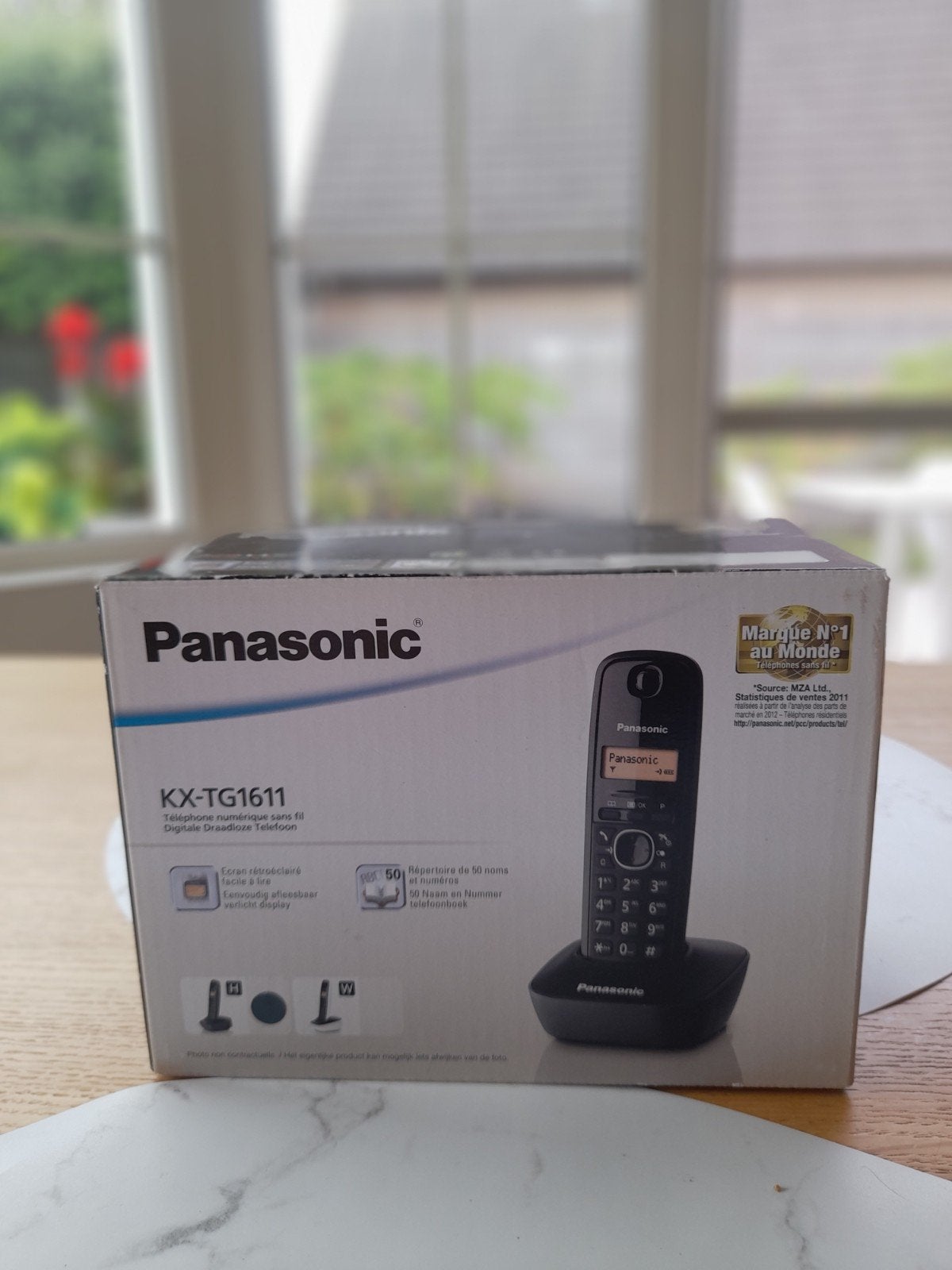 Panasonic KX-TG1611, Ophalen, Nieuw, 1 handset, Stralingsarm