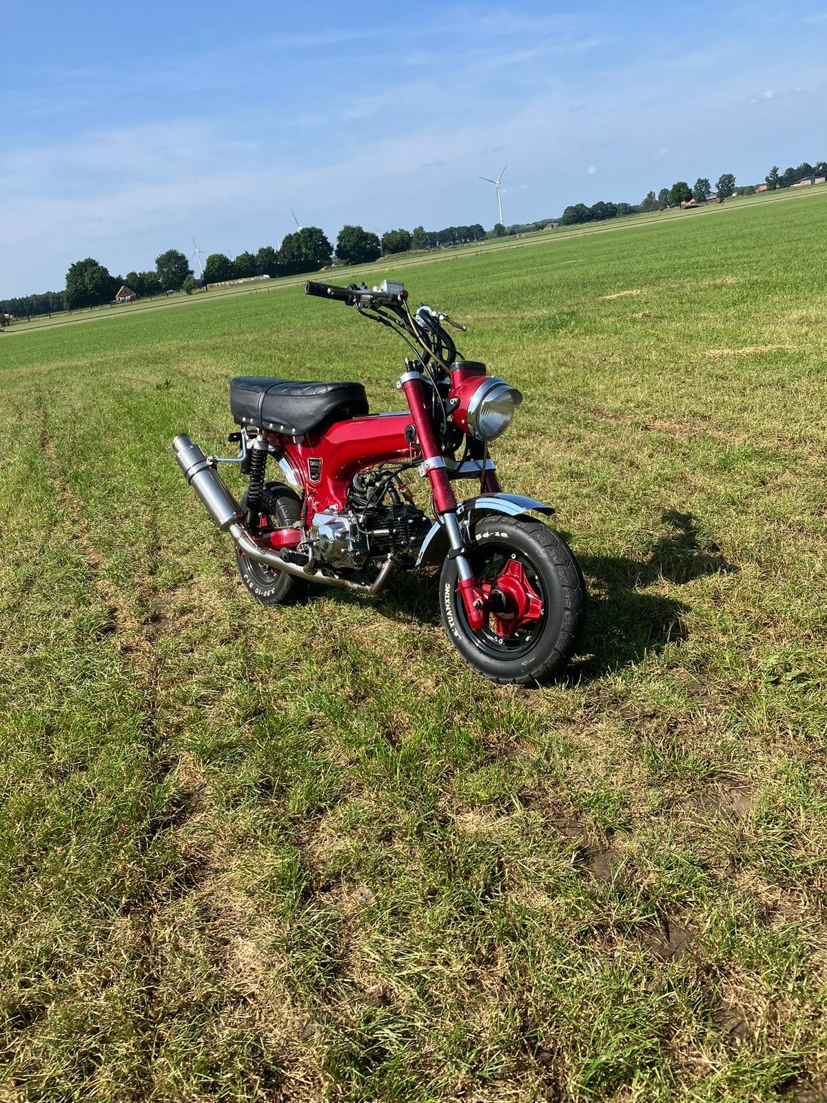 Skyteam dax te koop, Fietsen en Brommers, Ophalen, Klasse B (45 km/u), Zo goed als nieuw, 4 versnellingen