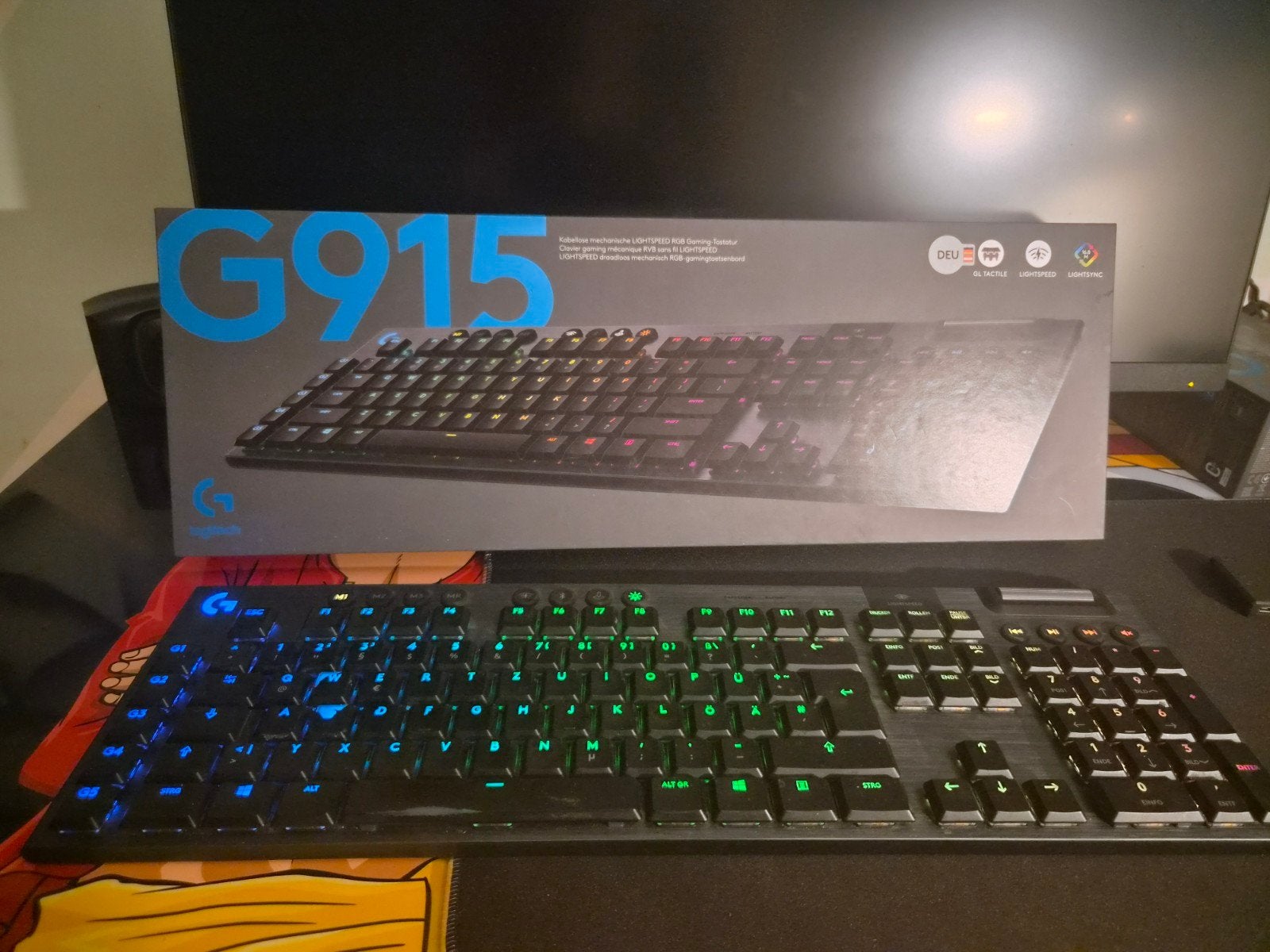 Clavier pour jeu Logitech G 920-008903, Informatique & Logiciels, Claviers, Enlèvement, Qwertz, Sans fil, Logitech G