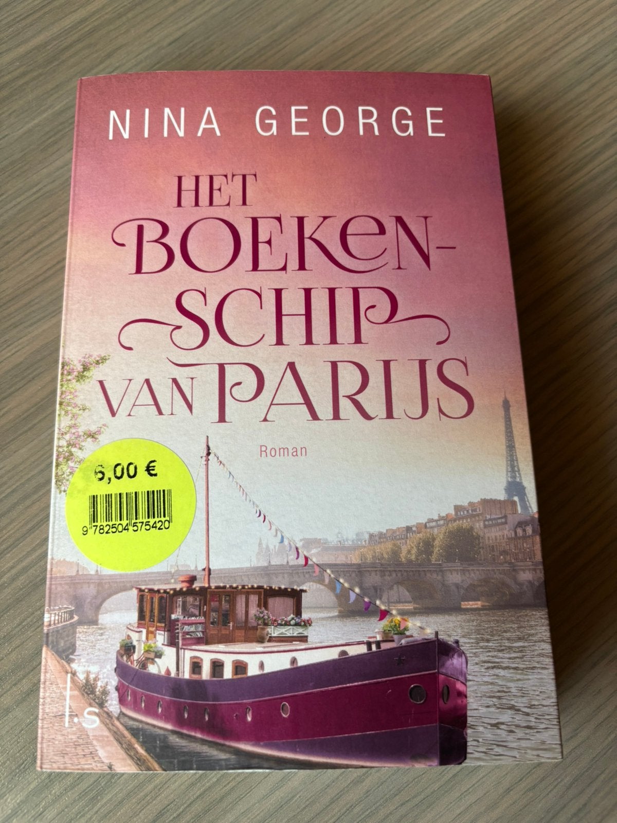 Nina George - Het boekenschip van Parijs, Ophalen of Verzenden, Nina George