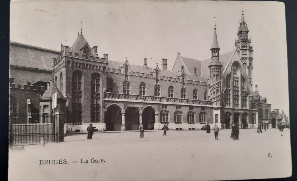 Brugge BRUGGE STATION LA GARE TOP!, Verzamelen, Ophalen of Verzenden