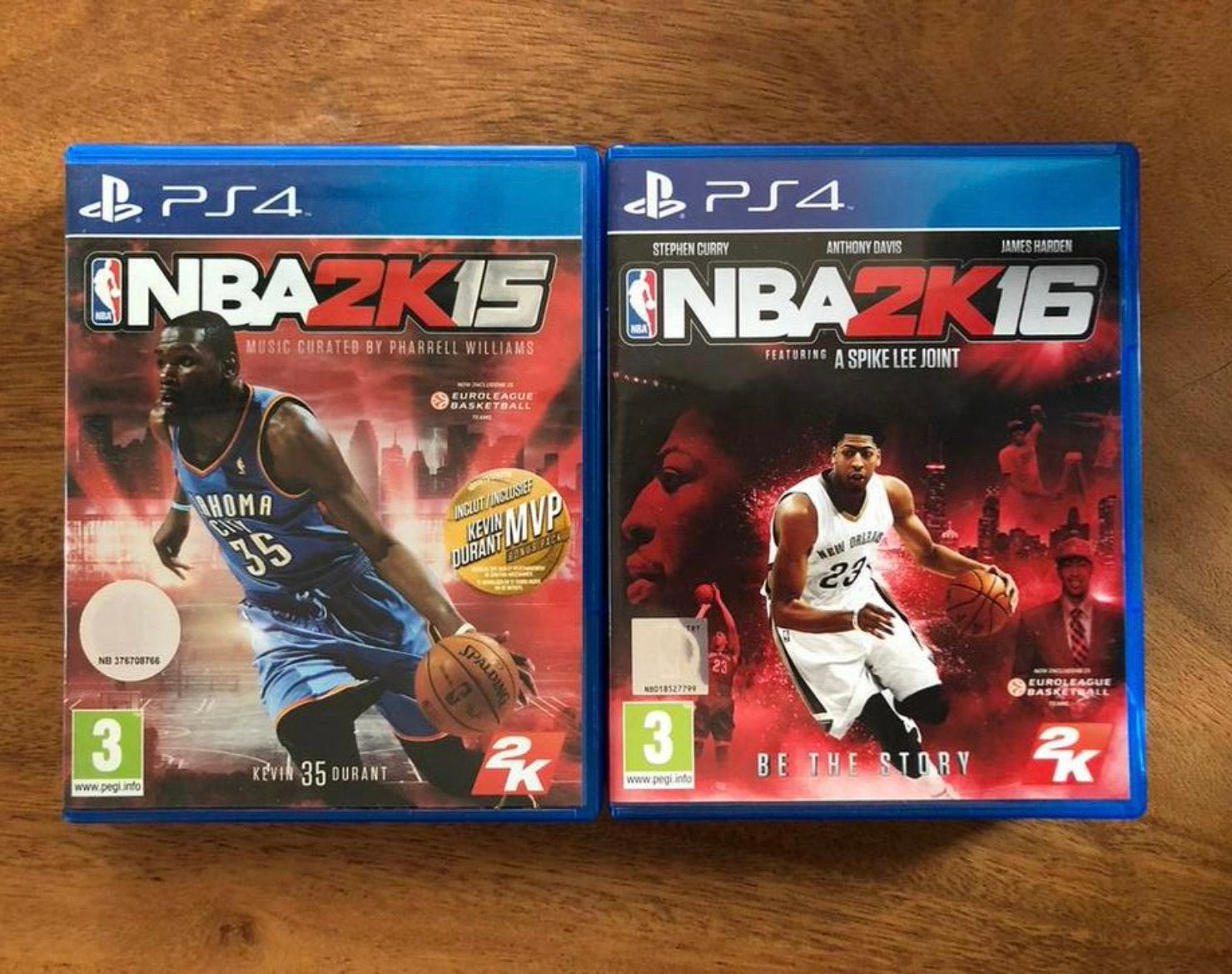 NBA15&16 boor PS4, Enlèvement, Comme neuf