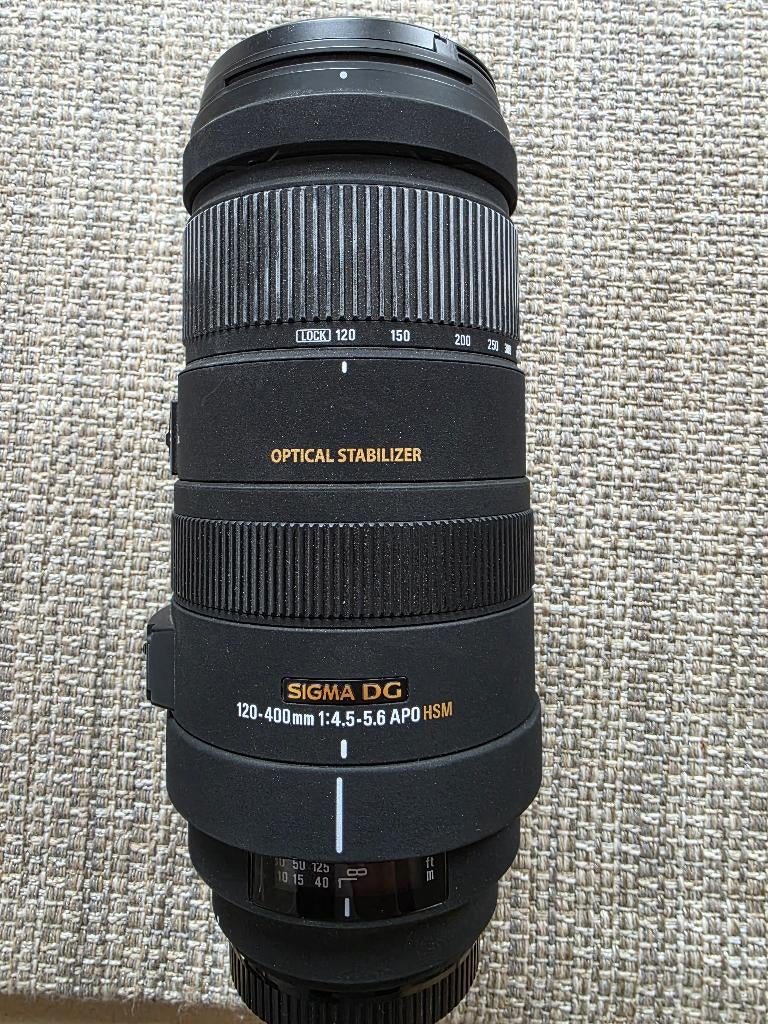 Objectif Sigma 120-400 mm, Enlèvement, Comme neuf, Téléobjectif, Zoom
