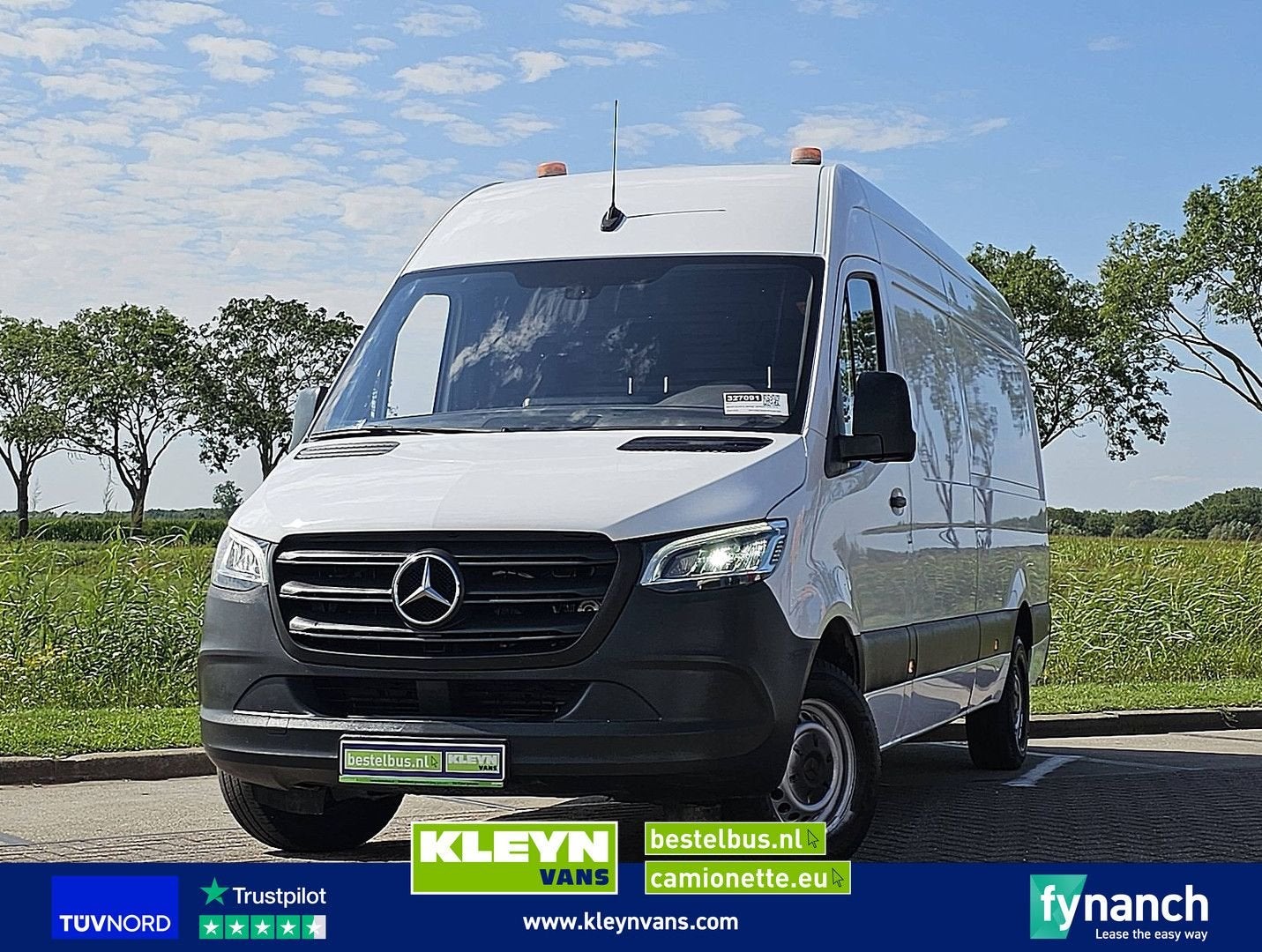 Mercedes-Benz SPRINTER 314 L3H2 Mbux 3.5T-Trekh, Wit, Mercedes-Benz, Bedrijf, Cruise Control