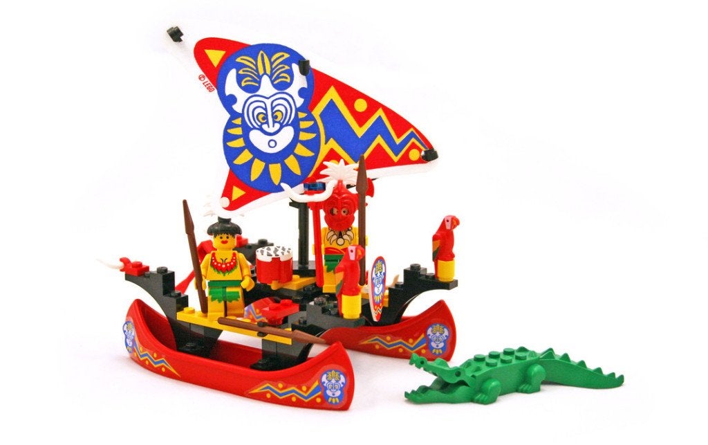 LEGO Pirates Islanders 6256 Islander Catamaran, Compleet, Lego, Zo goed als nieuw, Complete set