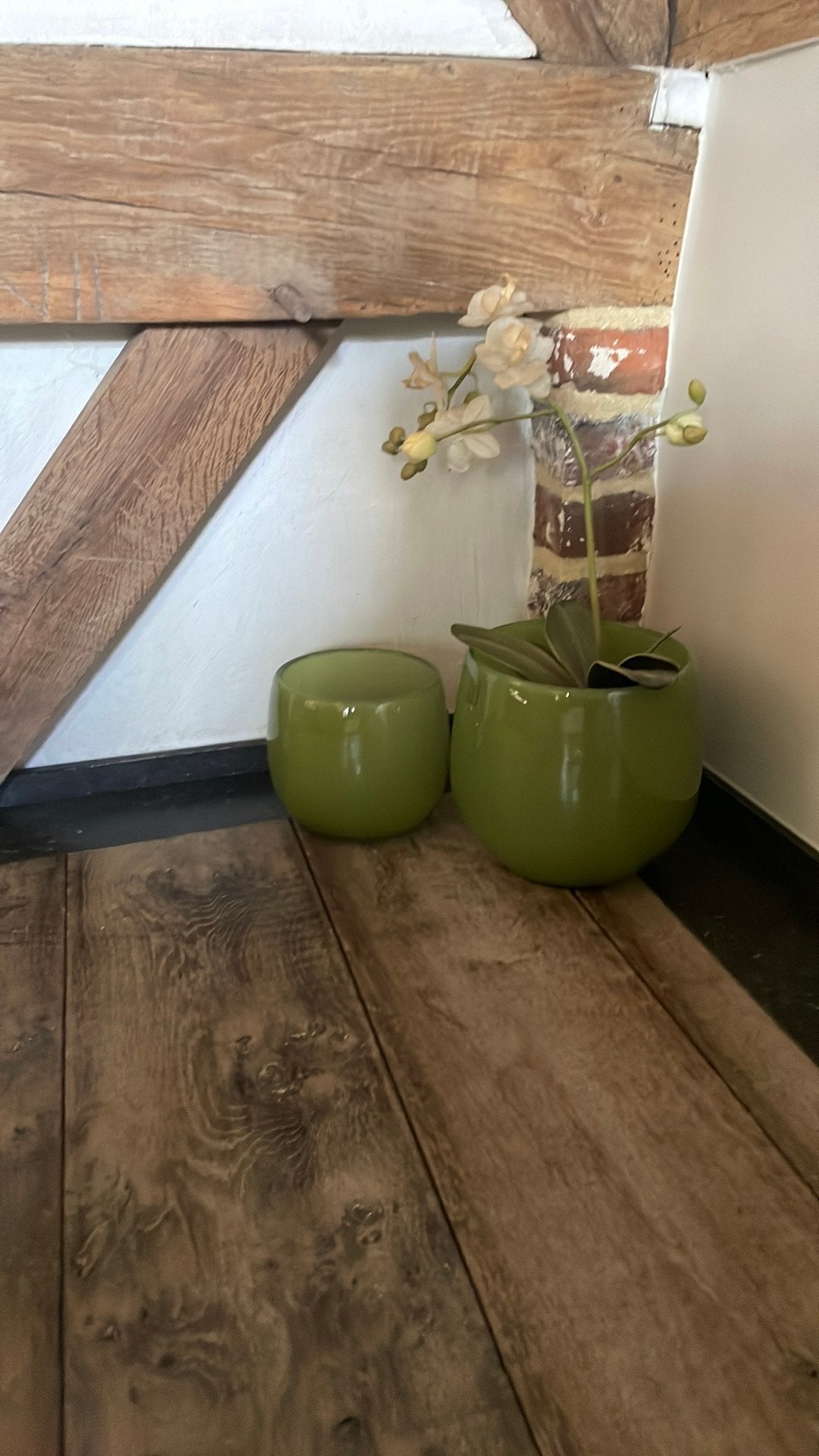 Bloempotten, Tuin en Terras, Ophalen, Overige materialen, Gebruikt, Rond