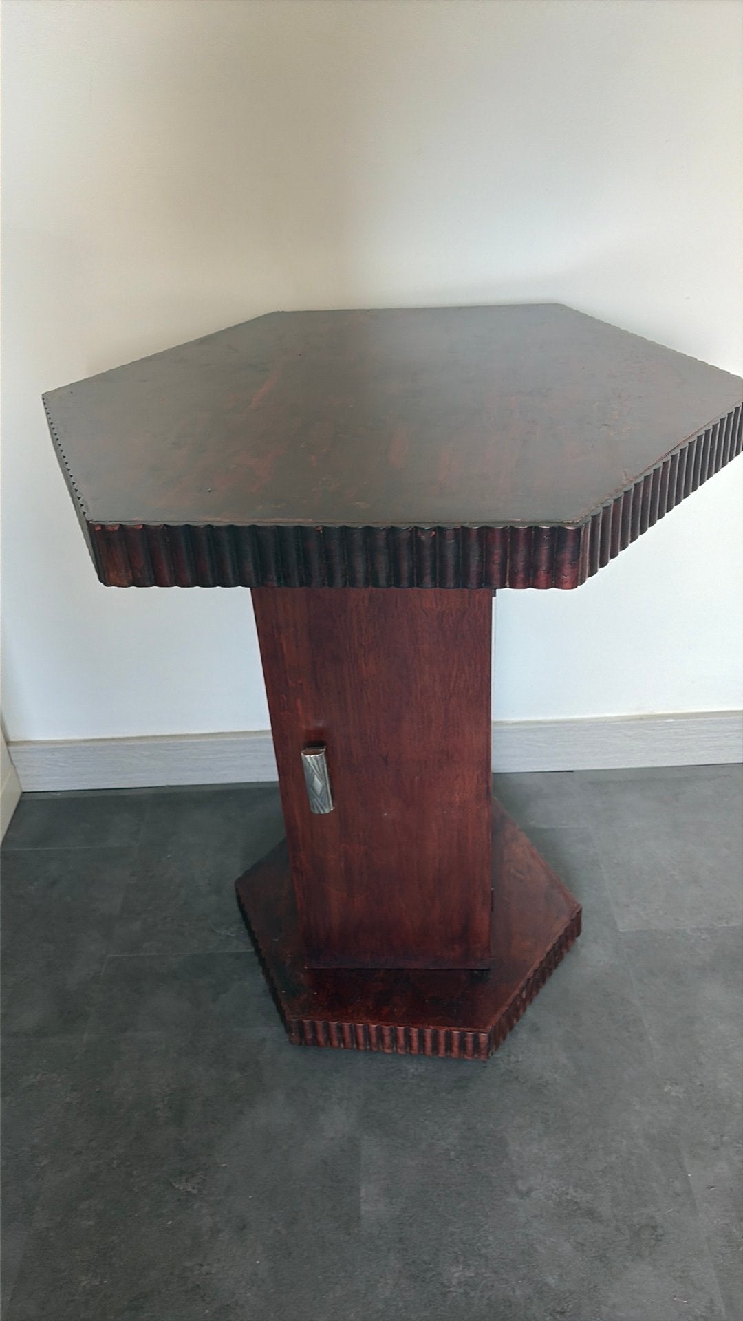 Art Deco kleine meubels en voetstuktafel, Ophalen