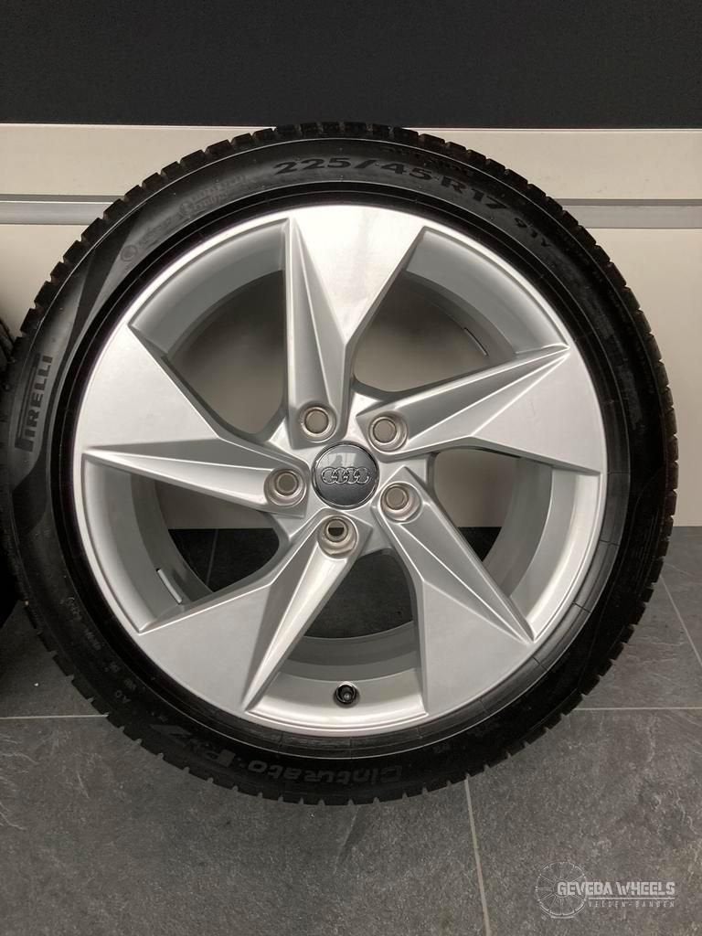 17'' originele Audi A3 8P 8V 8Y velgen + banden 5x112  8Y0 6, Gebruikt, -, -, Banden en Velgen