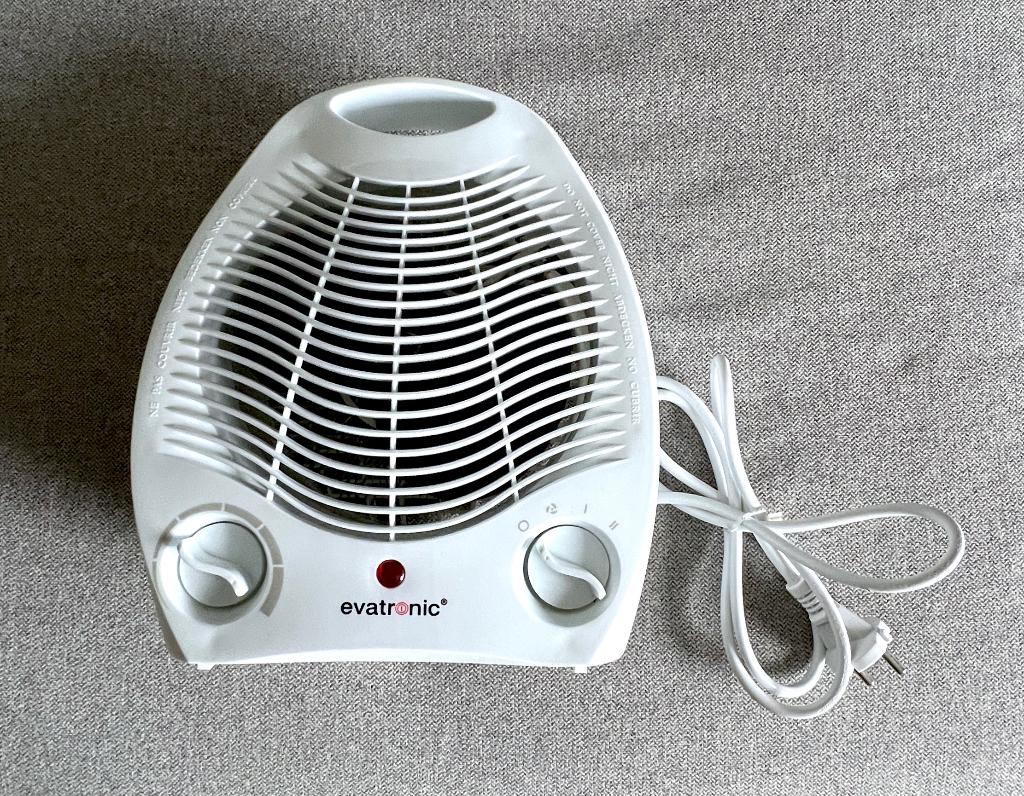 Radiateur soufflant "EVATRONIC" / 1800W / 2000W / Comme Neuf, Enlèvement, Comme neuf