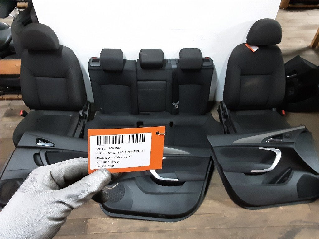 INTERIEUR COMPLET Opel Insignia (01-2008/03-2017) (13331956), Utilisé, Rue de l'Espoir 34 34
4030  GRIVEGNÉE, BE, Info@Collignon.be