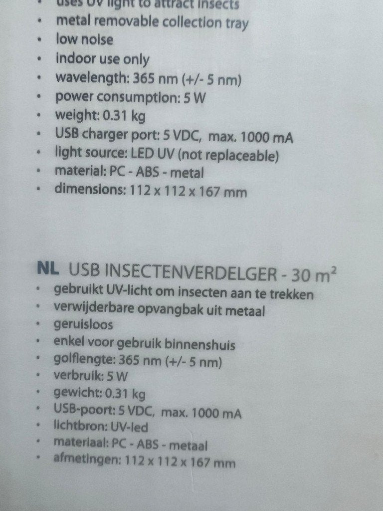 2 toestellen Blaupunkt insectendoder - "insect killer", Overige soorten