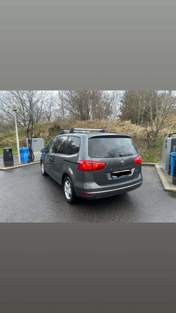 Seat Alhambra 7 pl automaat diesel 162000 km airco, Autos, Euro 5, Achat, 5 portes, Diesel