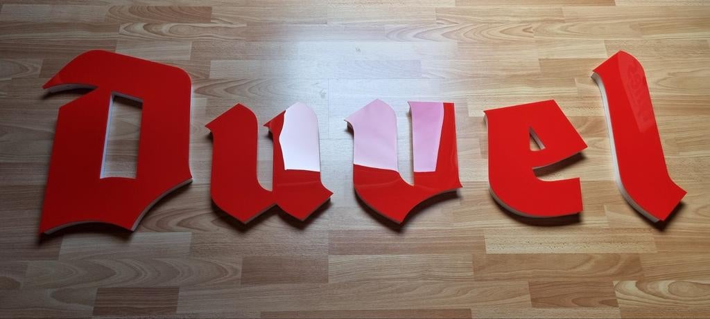 Duvel letters, Diversen, Ophalen